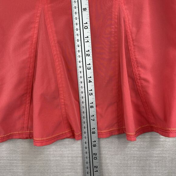 Title Nine Skort Womens 14 Coral Swing Golf Pickleball Stretch Mesh Lined Active - Picture 7 of 7